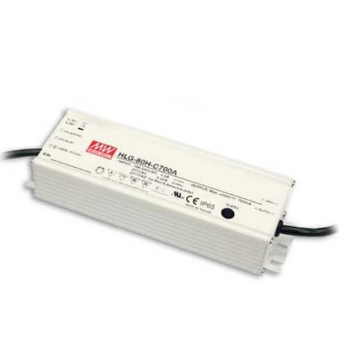 80W Meanwell Power Supply for Led Strips (waterproof)