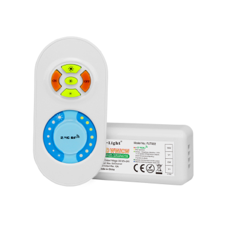 2.4G (5 buttons) color temperature lamp with controller